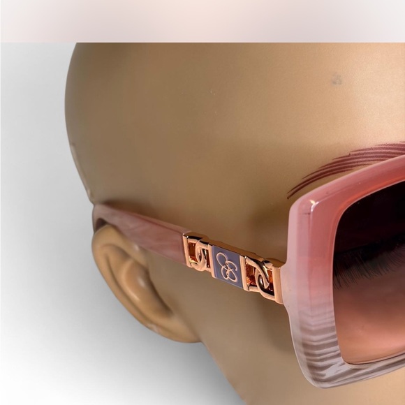 NWT JESSICA SIMPSON Women Rose-Tinted Sunglasses NWT - Picture 3 of 7